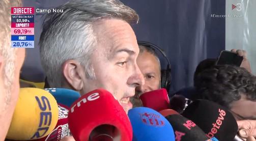 开云APP-丰特：祝贺拉波尔塔竞选获胜，我还是希望巴萨未来更加现代化